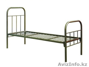 Кровати металлические двухъярусные, одноярусные, кровати для рабочих, дёшево. - Изображение #3, Объявление #1417616