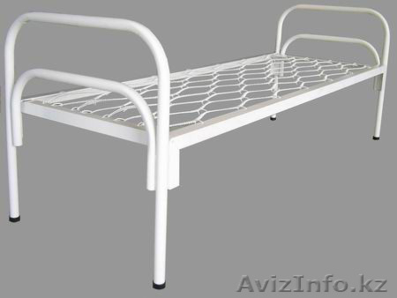 Кровати металлические двухъярусные для казарм, кровати трёхъярусные дёшево. - Изображение #1, Объявление #1422054